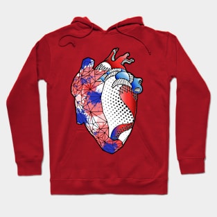 Geometric heart Hoodie